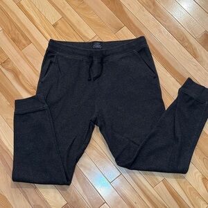 J.Crew Charcoal Fleece Joggers  Size M